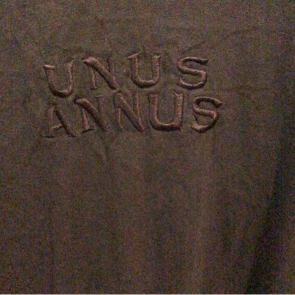UNUS ANNUS Long sleeve black shirt medium - Picture 2 of 3